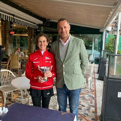  María Yolanda García Alonso, subcampeona de Asturias +55