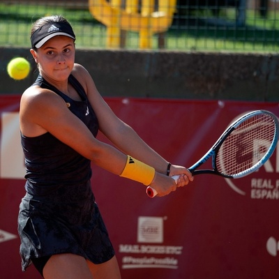 Eugenia Menéndez Zozaya, subcampeona cadete de España. Foto: @Sergio Carmona / RFET.
