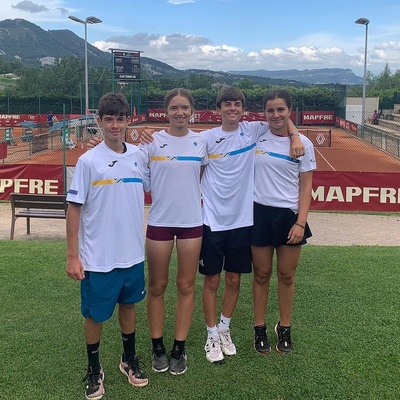 Equipo cadete que representó a Asturias en el Campeonato de España.