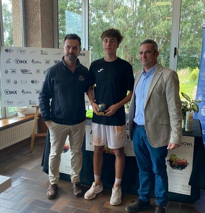 El subcampeón, Carlos Mendoza Hernández