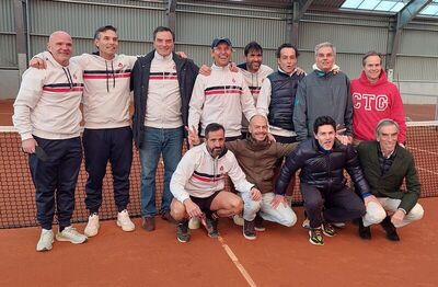 Equipo campeón de la primera división masculina +45: Real Club Tenis Gijón