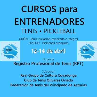 CURSOS PARA ENTRENADORES DE TENIS Y 