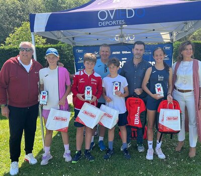 ZENAIDA MAY, ANDRÉS F. PALACIOS, JIMENA COLLANTES Y MARCOS MARTÍNEZ, CAMPEONES DEL «MARCA JÓVENES PROMESAS» ALEVÍN E INFANTIL