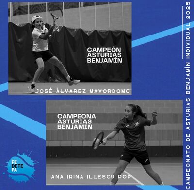 MEJORES TENISTAS ASTURIAN@S BENJAMINES DEL AÑO 2025