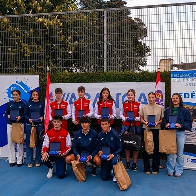 PIÑERA Y CARBALLAL REINAN EN EL TENIS JUNIOR ASTURIANO